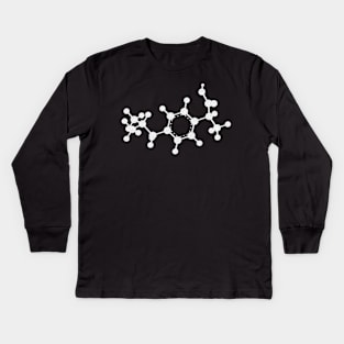 Ibuprofen Molecule Kids Long Sleeve T-Shirt